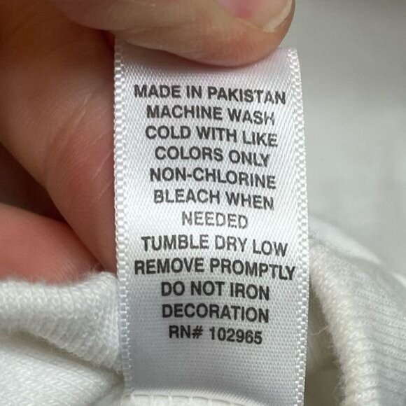 League 91 Varsity White V-Neck Sweatshirt Clemson Paw Size Small - Picture 8 of 8